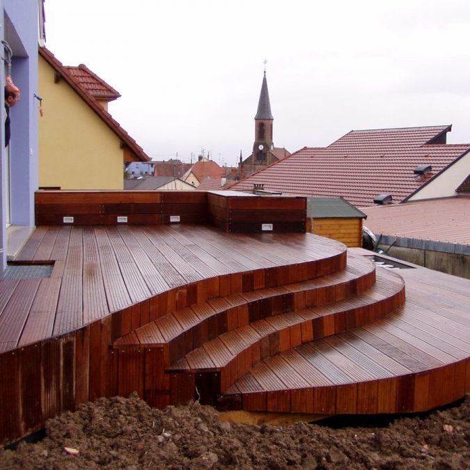 Terrasses en bois, aménagements et constructions en bois sur mesure Kingersheim 3