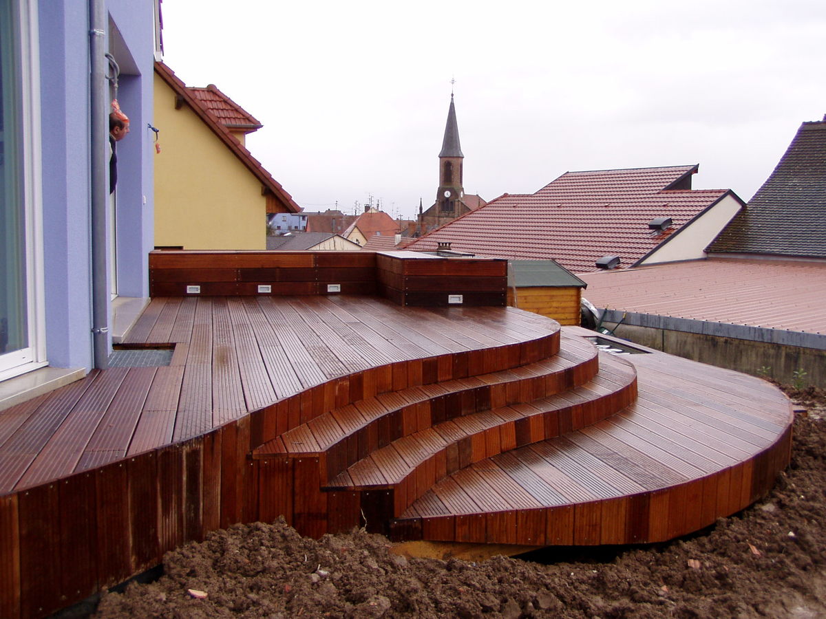 Terrasses en bois, aménagements et constructions en bois sur mesure Pfastatt